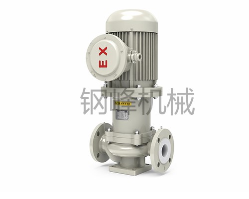 HCLF无泄漏衬氟磁力管道泵